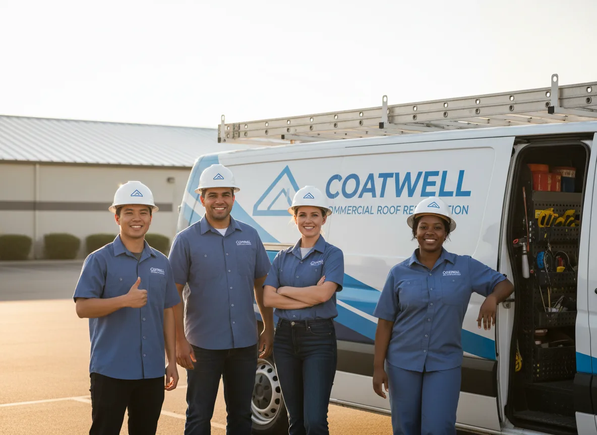Commercial roof coating company in Parkhill, PA